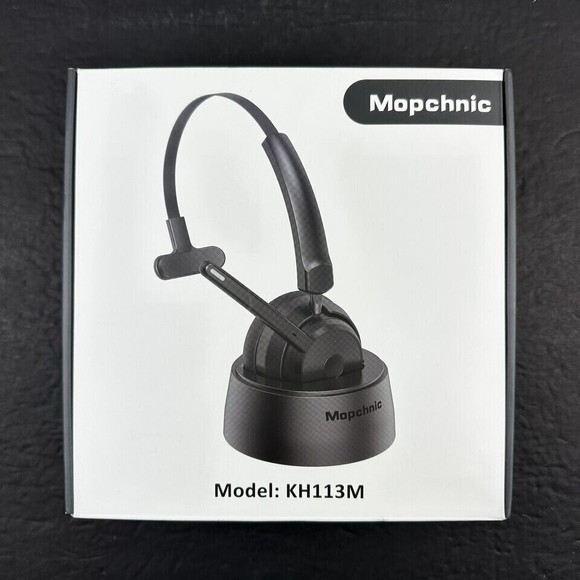Mopchnic Mono Bluetooth Headset - KH113M - Black Working time: 35H - Picture 3 of 3